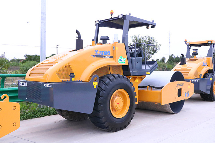 XCMG factory 10 ton XS103H single drum vibratory road roller price